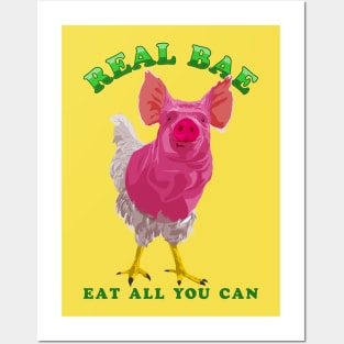 Real BAE (Bacon and Eggs) - Cockentrice Conspicuous Consumption Posters and Art